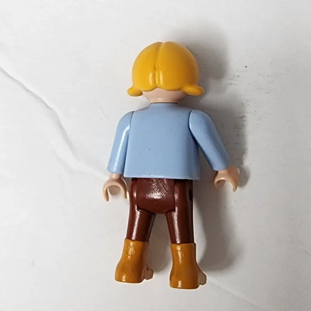 Playmobil Figure Dollhouse Farm Girl Child Pony Horse Shirt 1992